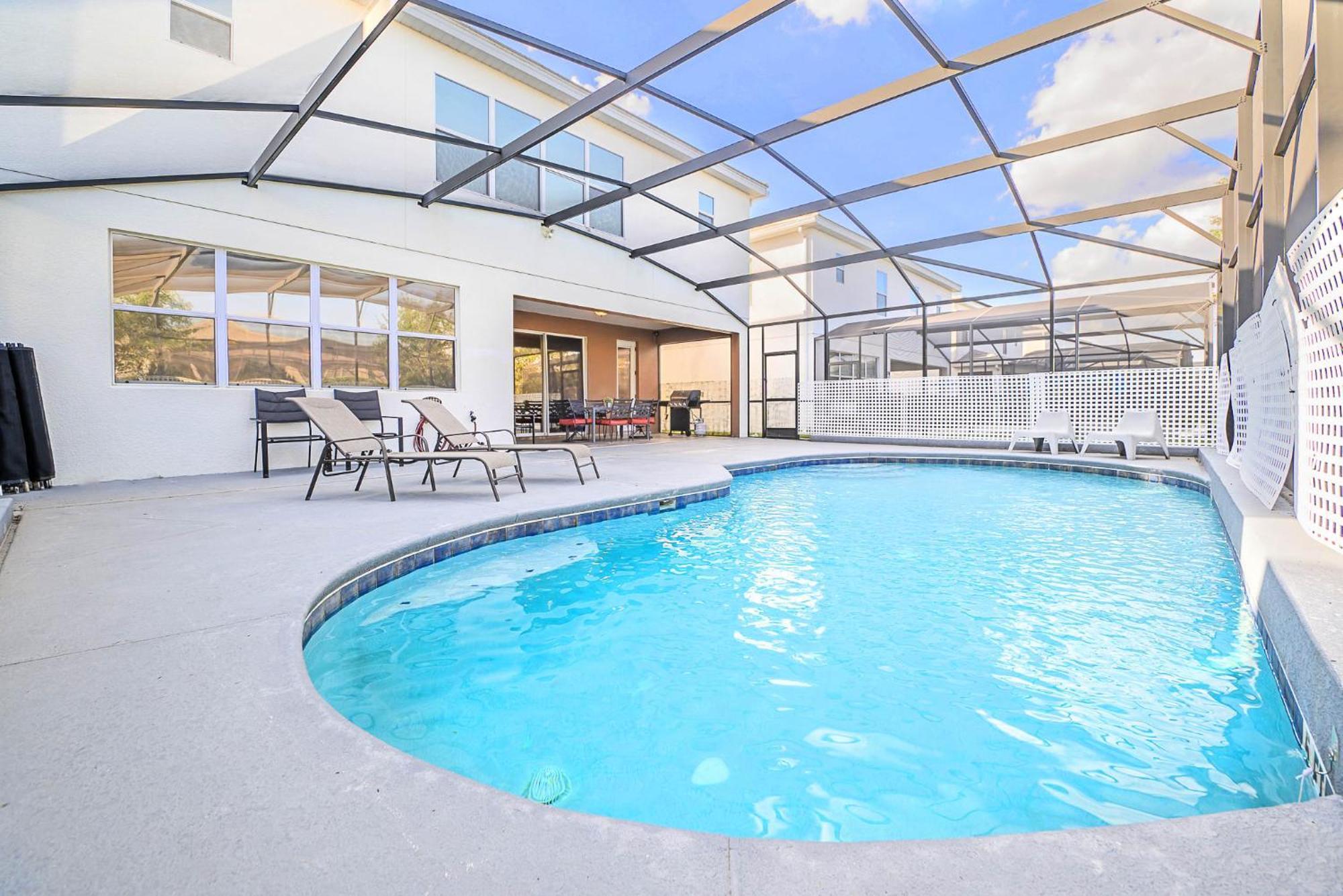 6Br Luxury Home With Private Pool And Bbq Kissimmee Zewnętrze zdjęcie