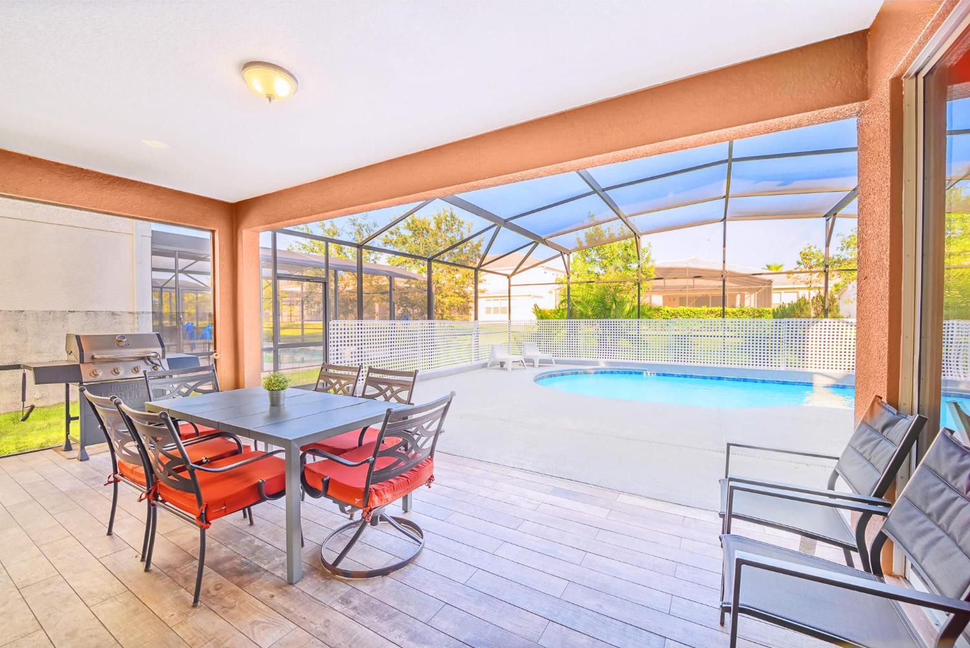 6Br Luxury Home With Private Pool And Bbq Kissimmee Zewnętrze zdjęcie